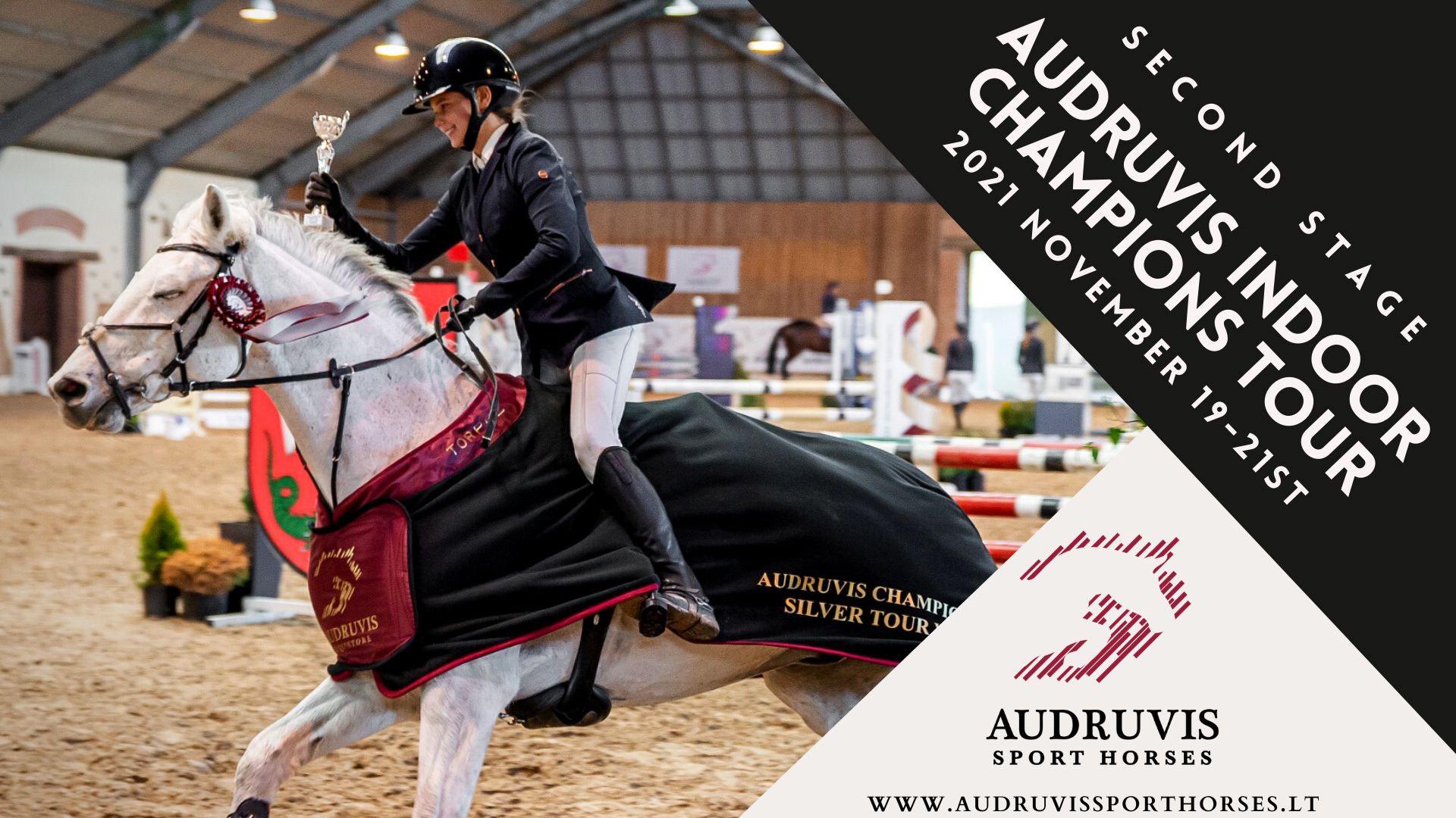 Audruvis Indoor Champions Tour 2021 II etapas Audruvis Sport Horses kuva
